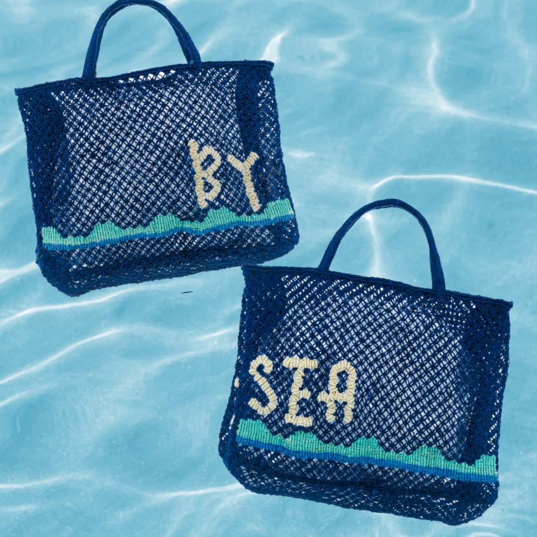 By The Sea (Bevan) Jute Bag S