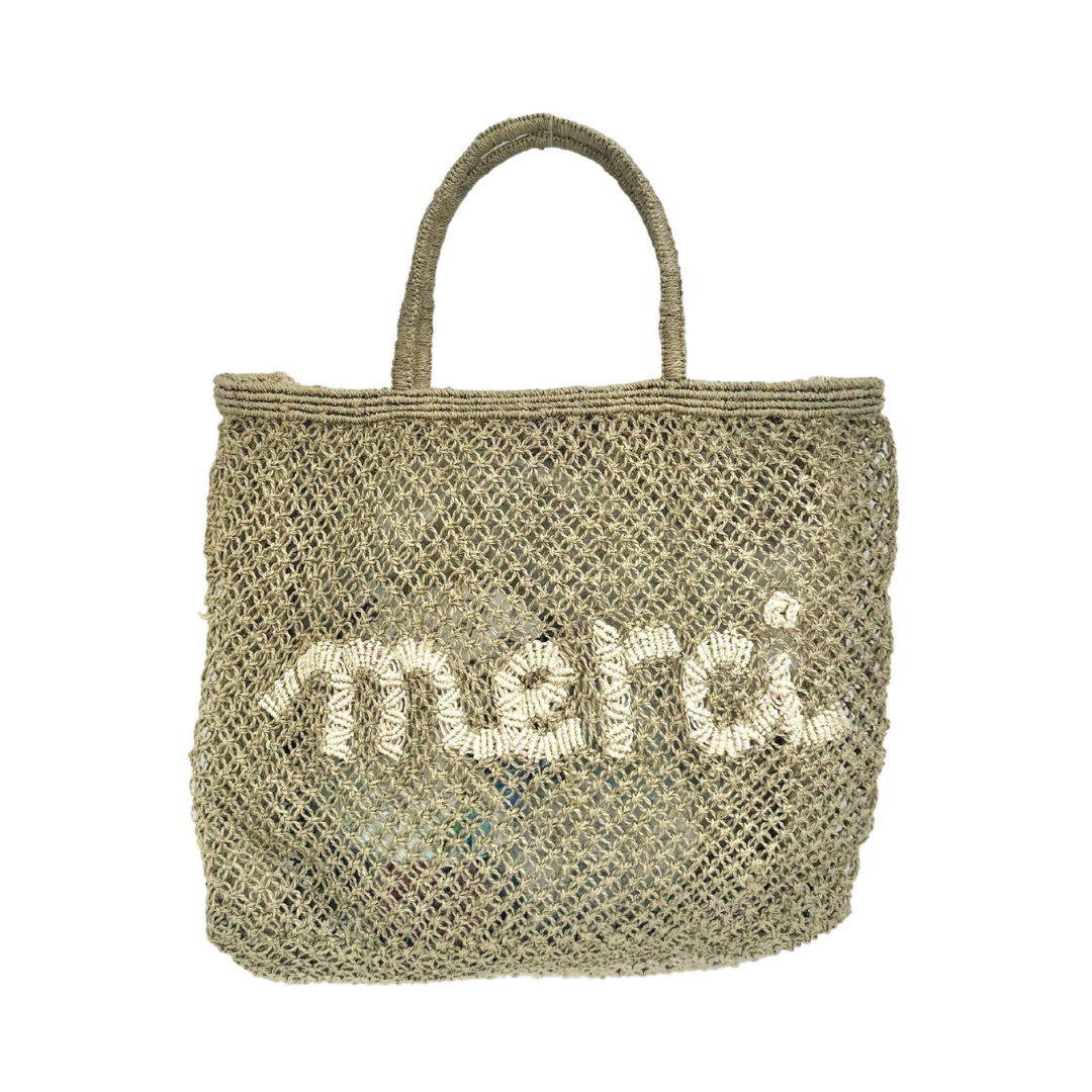 Merci Jute Bag S Khaki