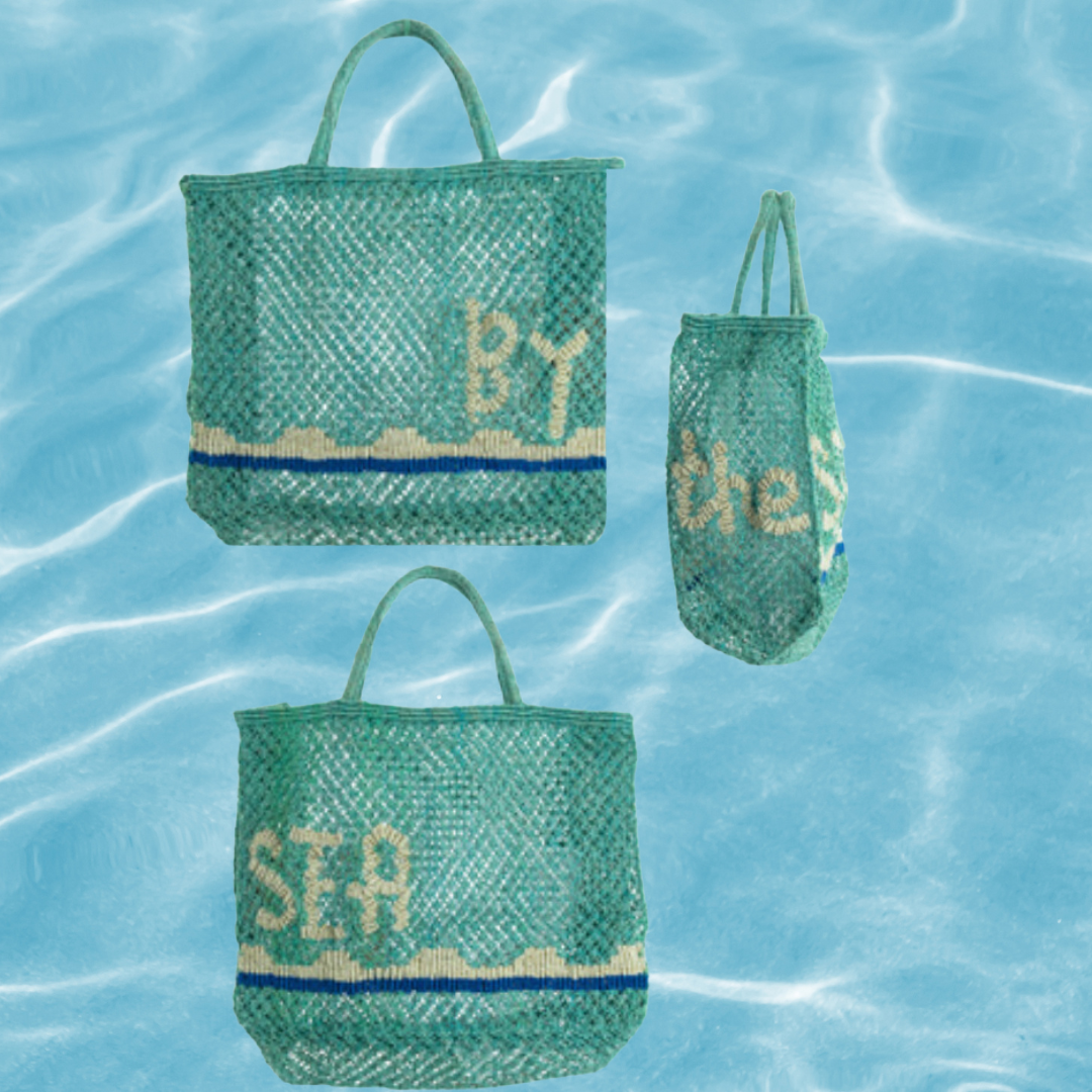 By The Sea (Bevan) Jute Bag S