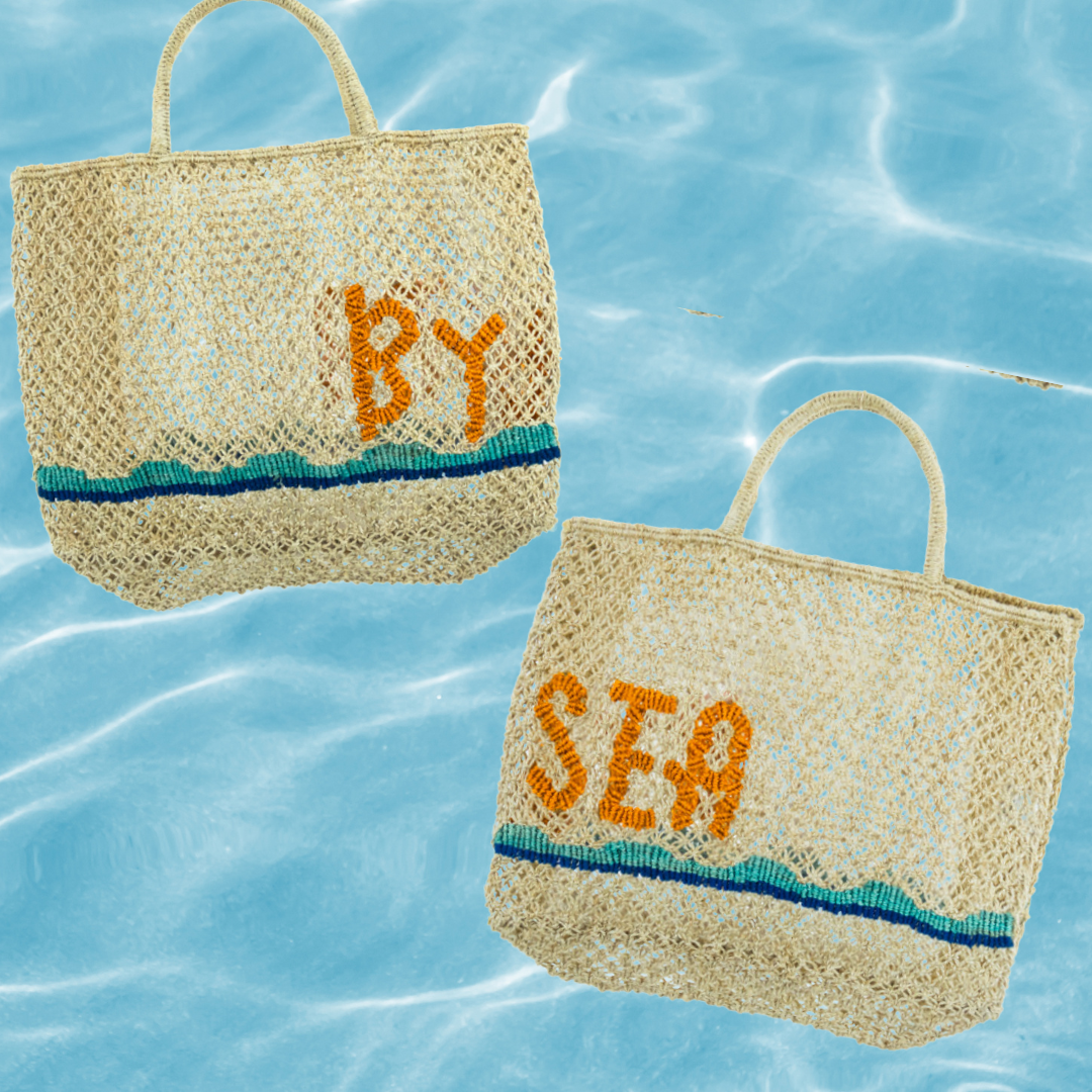 By The Sea (Bevan) Jute Bag S