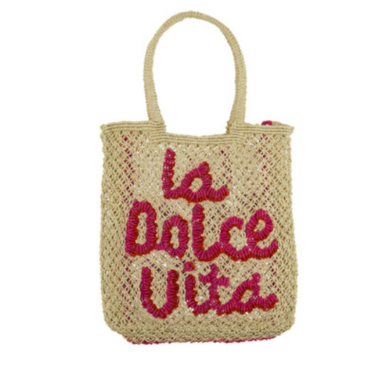 La Dolce Vita (Lottie) Jute Bag S