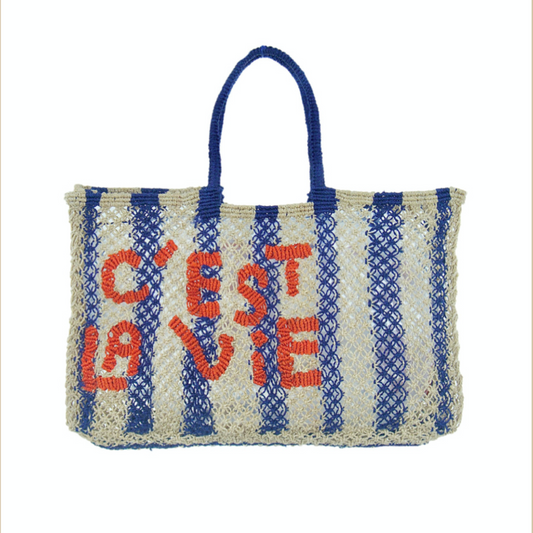 C'est La Vie (Lavinia) Jute Bag S