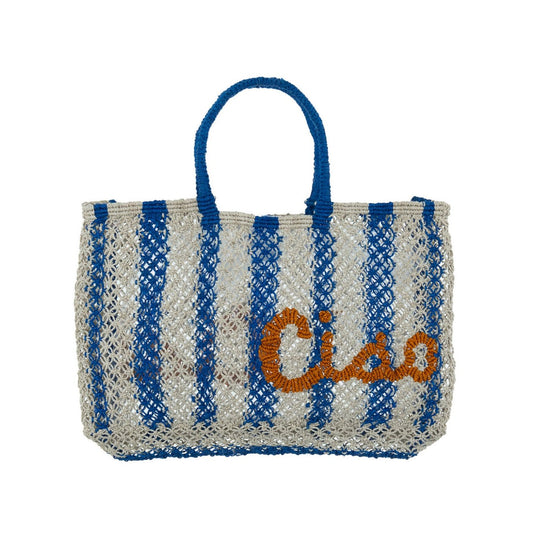 Ciao Jute bag (Lavinia Stripe) S