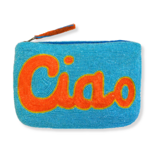 Ciao Beaded Clutch