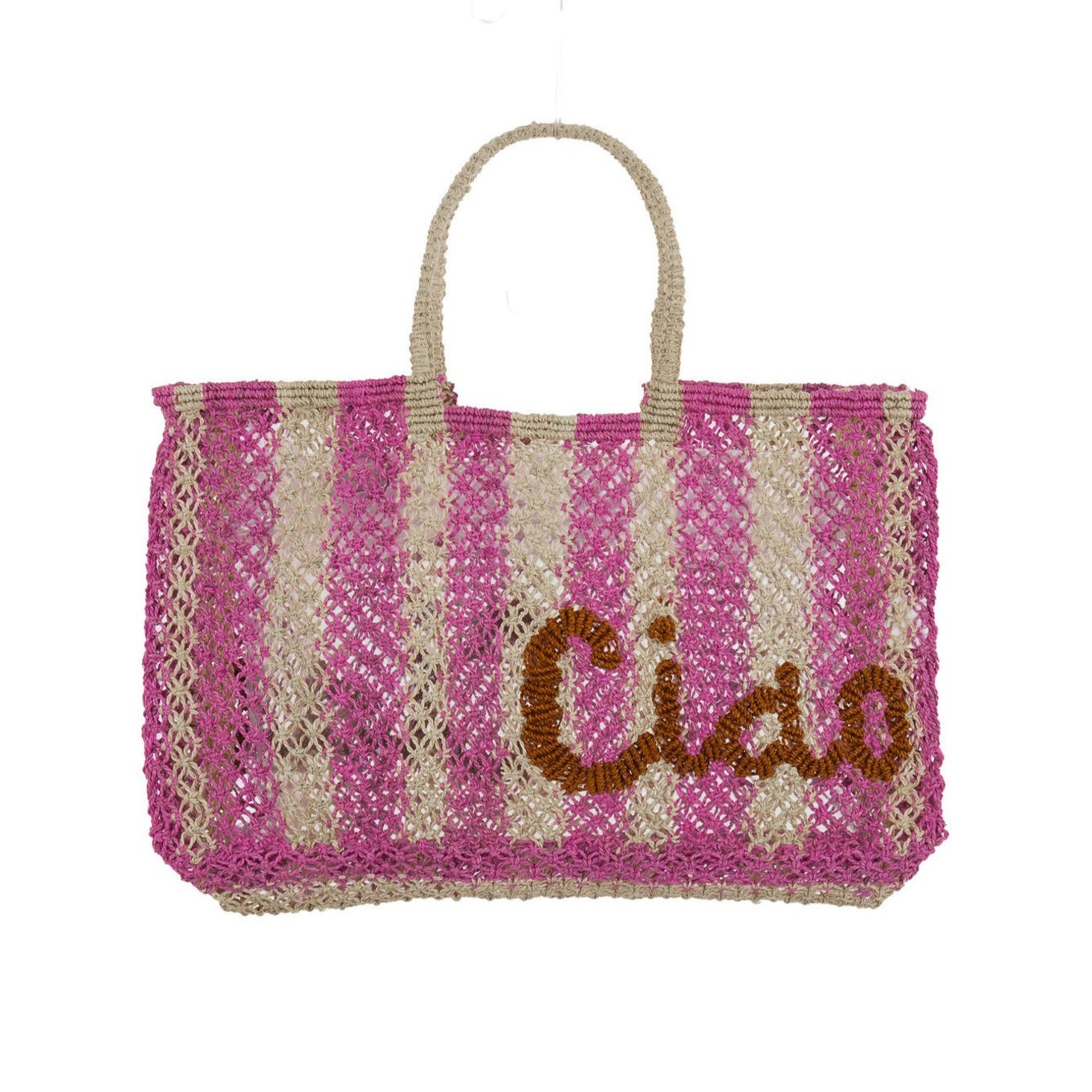 Ciao Jute bag (Lavinia Stripe) S